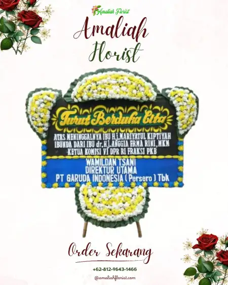 Papan Bunga Duka Ngraseh